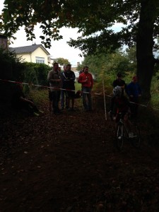 ... die Spitze des Rennes Sascha Wagner ...