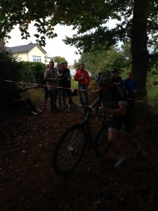 ... noch liegt Benny gut, ein Schaltwerksdefekt wird ihn leider stoppen ...