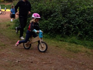 ... dicht gefolgt von Sophie ...